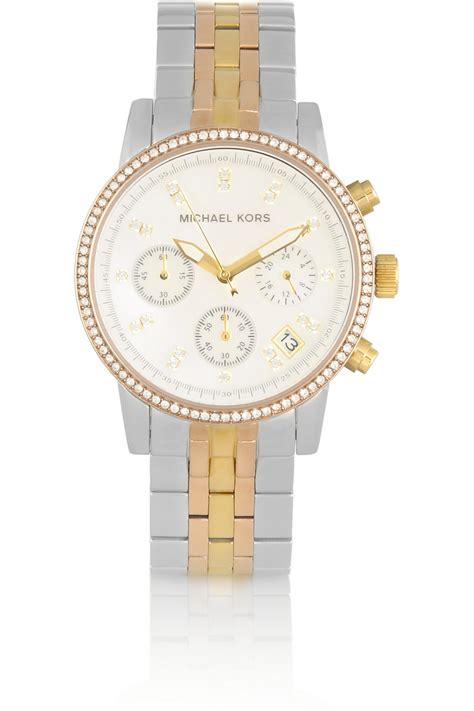 swarovski crystal michael kors watch|Michael Kors Stainless Steel Swarovski Crystals Quartz Ladies .